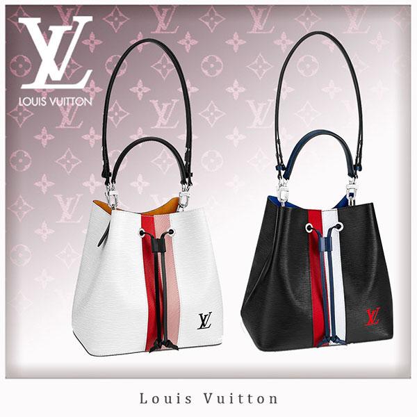 19CR Louis Vuitton ネオノエ 2way ストライプ 人気 M52163/M52161